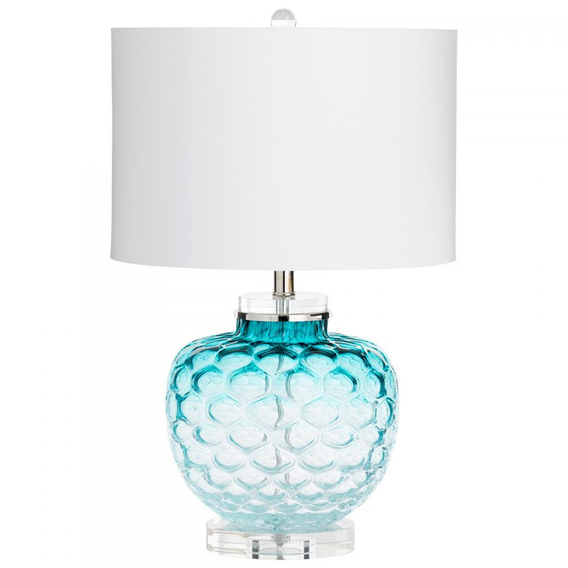 1 Light 23.75" LED Blue Table Lamp