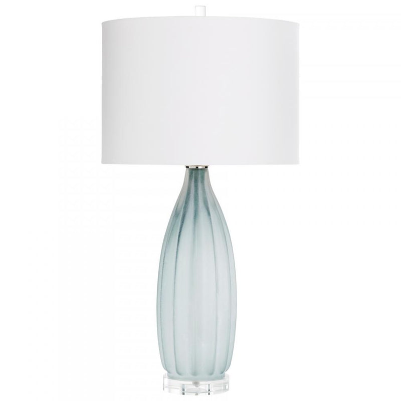 1 Light 33.5" LED Gray Table Lamp