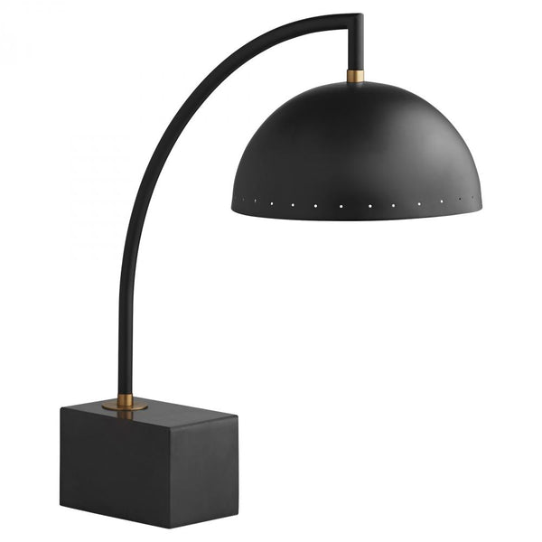 1 Light 25.5" Black Table Lamp