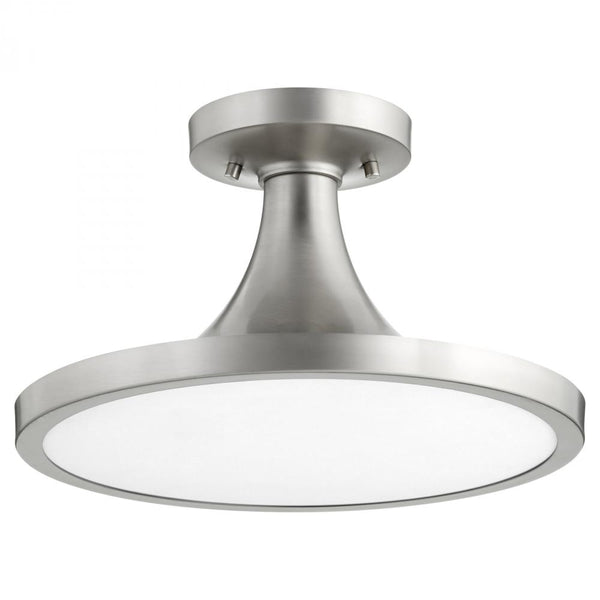 Modern and Contemporary 1 Light Ceiling Mount, 15" Wide