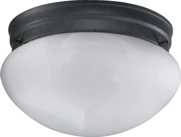 Traditional 2 Light Ceiling Mount, 9.75" Wide