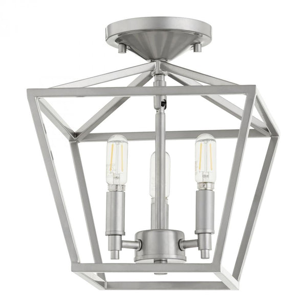 Gabriel 3 Light Ceiling Mount, 10.25" Wide