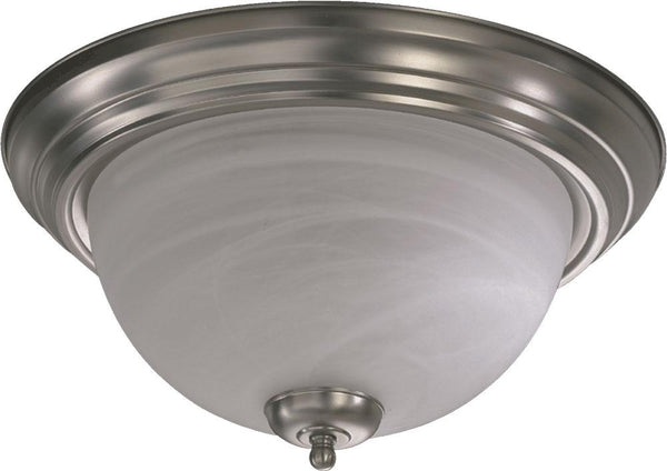 Traditional 3 Light Ceiling Mount, 15.5" Wide