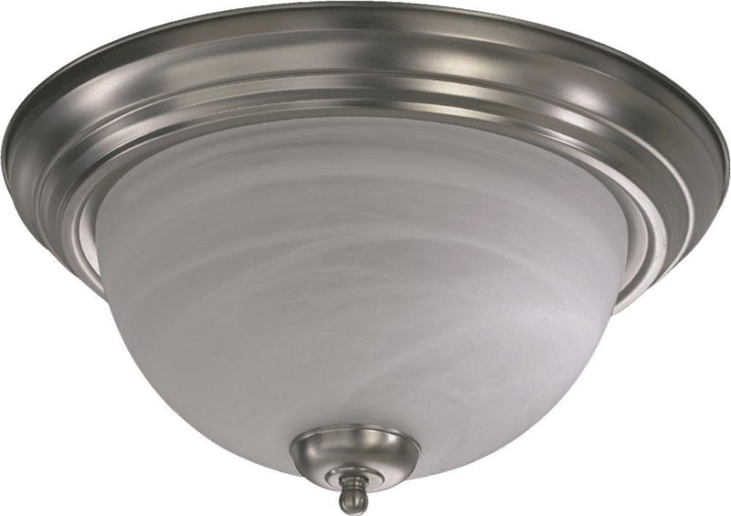 Traditional 3 Light Ceiling Mount, 15.5" Wide