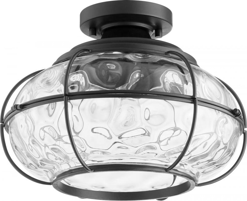 Modern Farmhouse 1 Light Ceiling Mount, 13" Wide