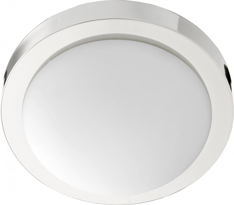 Traditional 2 Light Ceiling Mount, 11" Wide