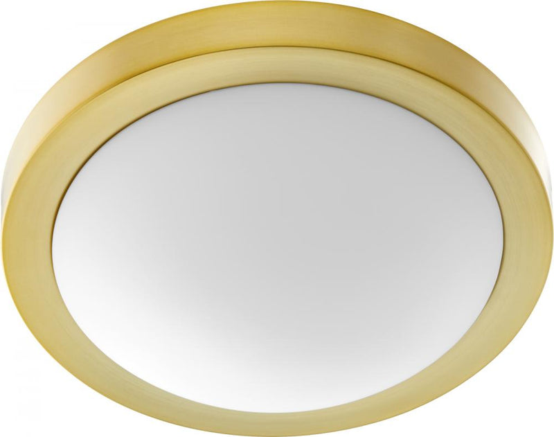Transitional 2 Light Ceiling Mount, 13.5" Wide