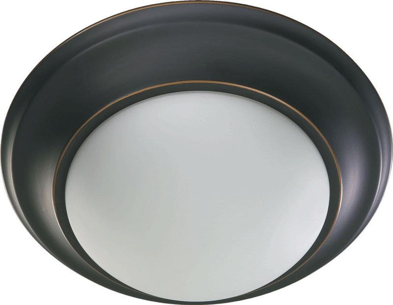 Transitional 2 Light Ceiling Mount, 14" Wide