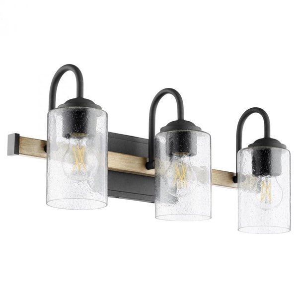 Pepper Glass 3 Light Vanity