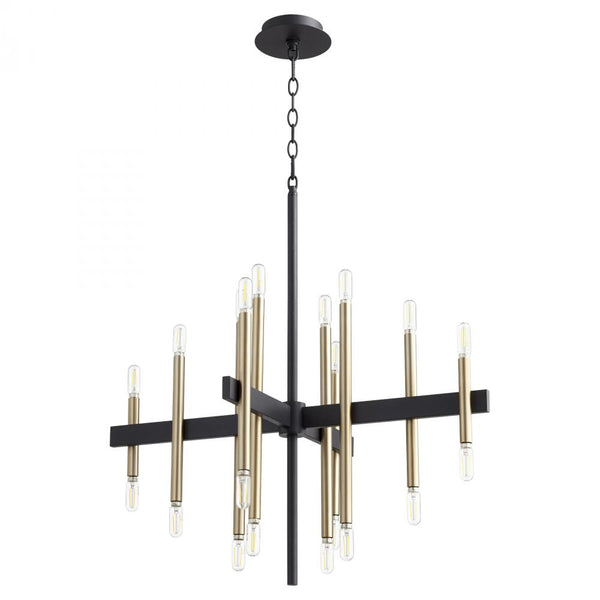 Luxe 20 Light Chandelier, 21" Wide