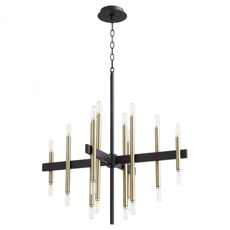 Luxe 20 Light Chandelier, 21" Wide