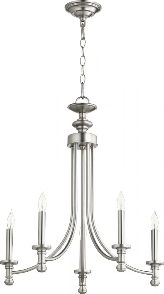 Rossington 5 Light Chandelier, 22" Wide
