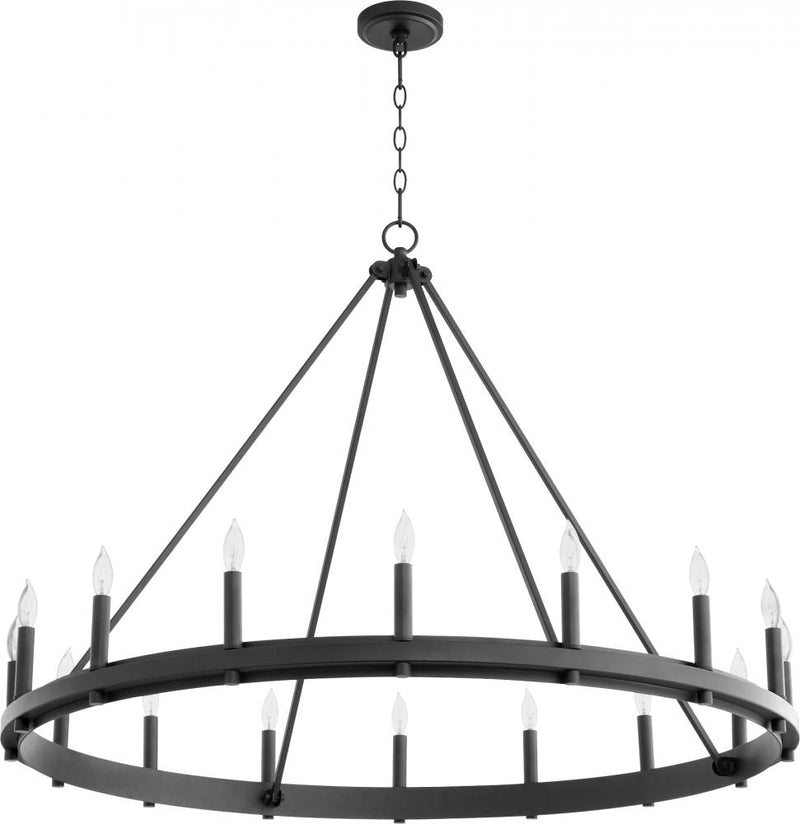 Aura 42" Candle Chandelier