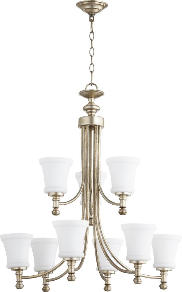Rossington 9 Light 29.5" Up Chandelier
