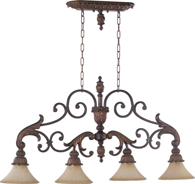 Madeleine 4 Light Island/Linear Fixture