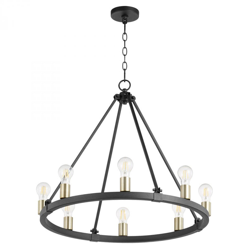 Paxton 8 Light 27" A Type Up Chandelier