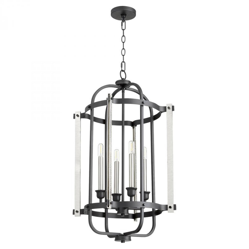 Transitional 4 Light Foyer/Hall Fixture