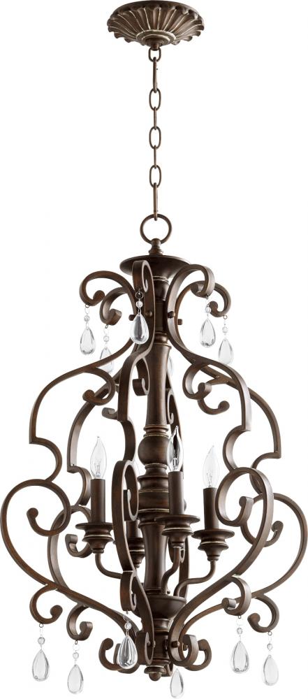 San Miguel 4 Light Foyer/Hall Fixture