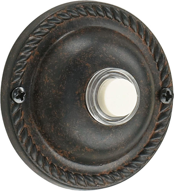 Door Chime Button - Traditional Round
