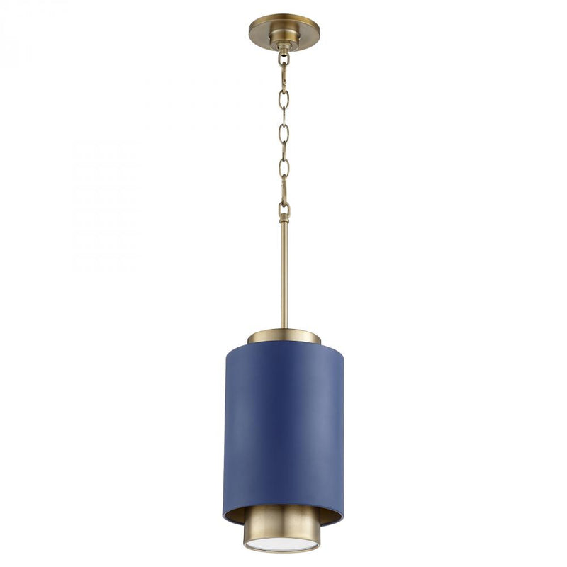 Soft Contemporary 1 Light Pendant