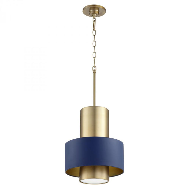 Soft Contemporary 1 Light Pendant